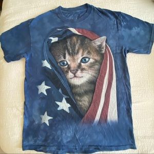 America Cat T-shirt